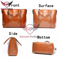 Koleksi tas tangan kulit wanita, tas Tote bahu bergaya, dompet ritsleting, tas, dan tas selempang