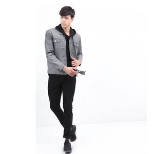 Chaqueta vaquera acolchada personalizada para hombre, cantidad a granel, para invierno, bordada por todas partes, ropa floral, ropa, chaqueta vaquera para hombre - Product Image 2