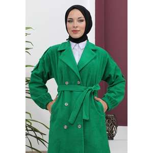 Abrigo de Plumón para Mujer Emerald MSW19247-3 con Detalle de Botones - Product Image 2