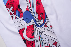 Venta caliente O-cuello de manga personalizada Impreso de secado rápido Transpirable Compresión Fit Rash Guards para hombres UPF50 en venta - Product Image 3