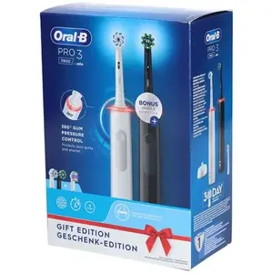 Cepillo de Dientes Eléctrico Inteligente Oral-B Pro 500, Cerdas Medianas, Recargable, Negro, Vibración de Alta Frecuencia, Plegable, para el Hogar - Product Image 2