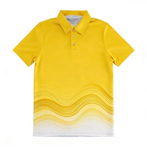 Camisa Polo de Poliéster de Primera Calidad con Logotipo Personalizado para Hombre, Uniforme para Oficina, Reuniones, Trabajo, Verano, Ligera - Product Image 3