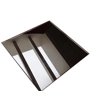 Verre miroir unidirectionnel personnalisé de 5 mm, demi-miroir, verre réfléchissant pour la confidentialité, taille utilisée pour les salles <span class=keywords><strong>d</strong></span>'<span class=keywords><strong>interrogatoire</strong></span> - Product Image 4