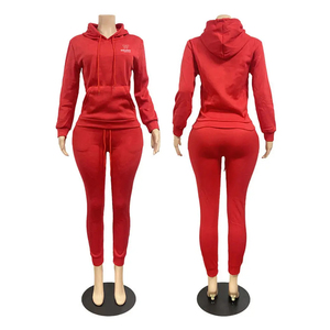 Chándal Mujer Chandal de mujer Último diseño personalizado Mujer Chándal Slim fit hecho a medida Mujer Chándal Sudadera con capucha Pantalones de chándal - Product Image 1