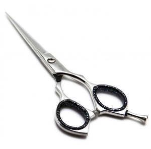 Customized Professional Barber <b>Scissors</b> Stainless Steel Handle Sharp Blade Beauty Cutting Hairdressing Featuring Custom Logo - Product Image 2