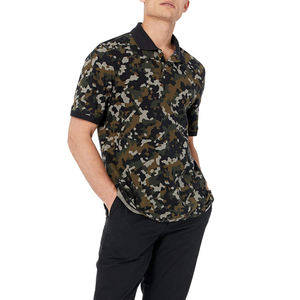 เสื้อโปโลผู้ชายแขนสั้นผ้าฝ้ายนุ่มสบายลำลองดีไซน์คลาสสิก - Product Image 5