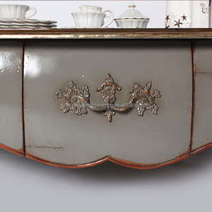 Série de tables à manger en bois d'acajou indonésien 1602 au design moderne et élégant - Product Image 3