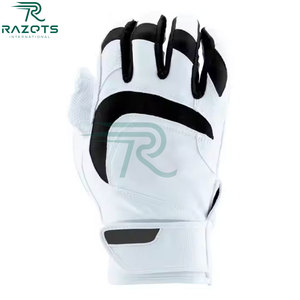 Guantes de Bateo de Béisbol Razorts International, de Cuero, Duraderos, Transpirables, para Adultos, Personalizables, Servicio OEM ODM - Product Image 2
