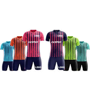 ชุดยูนิฟอร์มฟุตบอลสโมสรเยาวชนกีฬาเยาวชนชุดเสื้อเจอร์ซีย์ฟุตบอลสำหรับเยาวชนออกแบบได้ตามต้องการ - Product Image 3