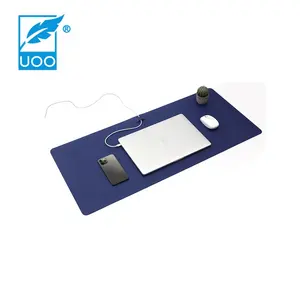 Игровой коврик для мыши UOO с пробковым дном, расширенный размер, ПВХ поверхность, с пользовательским дизайном