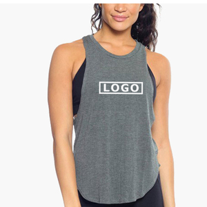 เสื้อกล้ามฟิตเนสสำหรับผู้หญิงเสื้อกล้ามออกกำลังกายขนาดใหญ่พิเศษสำหรับผู้หญิงเสื้อกล้ามออกกำลังกายเล่นกีฬาเล่นยิมโยคะฤดูร้อนออกแบบได้ตามต้องการ - Product Image 1