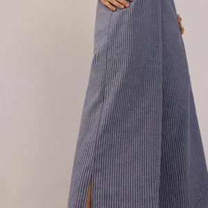 <span class=keywords><strong>Tuta</strong></span> lunga moda <span class=keywords><strong>donna</strong></span> con stampa elegante Rayon in <span class=keywords><strong>lino</strong></span> con scollo a V - Product Image 4