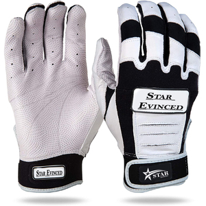 Guantes de Béisbol de Cuero de Alta Calidad al por Mayor, Guantes de Entrenamiento Personalizables con Cierre de Velcro - Product Image 5