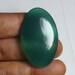 100% piedra preciosa cabujón con parte posterior plana de ónix verde Natural para la fabricación de joyas piedra preciosa de ónix verde de alta calidad hermosa piedra para la venta - Product Image 5