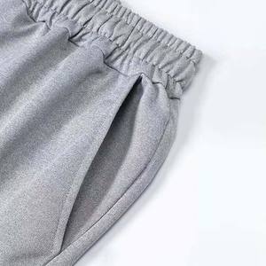 Algodón suave tela serigrafiada nueva llegada OEM personalizado Vintage alta Streetwear Casual deportes transpirables pantalones cortos de sudor hombres 2025 - Product Image 4