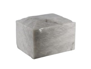 Urnas de mármol de ónix rectangulares, urnas de mármol clásicas para cenizas, urnas de mármol de ónix artesanales - Product Image 4