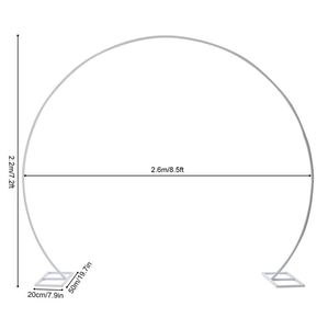 Steel Round Balloon <b>Arch</b> <b>Frame</b> Decorative for Wedding Birthday Party Reception Stage Decoration Event Baby Shower Garden <b>Arch</b> - Product Image 4