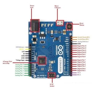 Placa de Desarrollo de Microcontrolador Leonardo R3 ATmega32U4 con 32 KB de Memoria Flash y 20 Pines de E/S Digitales para Prototipos - Product Image 6