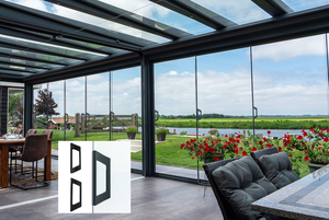 Dễ dàng cài đặt dính xử lý thép không gỉ Vòng cửa xử lý cho kính trượt Bảng điều khiển xử lý pergola hiên - Product Image 2