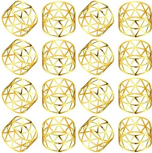 BEST High Quality Brass and Aluminium High-<b>end</b> Wedding Banquet Decorations Napkin Ring Whole Sale and Rose Round Napkin Ring... - Product Image 2