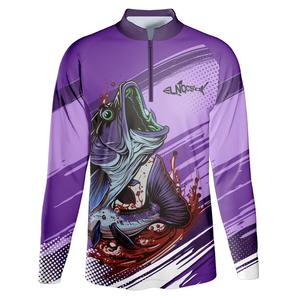 เสื้อตกปลาแขนยาวของผู้ชายเสื้อเชิ๊ตแขนยาวแห้งเร็วงานตามสั่ง - Product Image 3