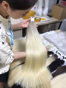 Tendance chaude pour les cheveux vierges gris ombre/#60.0 en vrac cheveux humains raides naturels du Vietnam pour les femmes noires - Product Image 3