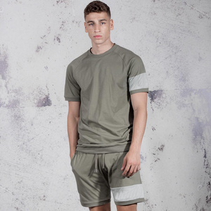 Conjunto de verano sin mangas para hombre, traje deportivo para hombre, camiseta de manga corta, conjuntos de pantalones cortos, conjunto de pantalones cortos informales de moda de dos piezas para verano - Product Image 4