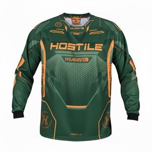 Camiseta Deportiva Unisex Personalizable DANZY SPORTS, Transpirable, de Malla, Manga Larga para Paintball, Accesorios Deportivos con Protección para Codos - Product Image 3