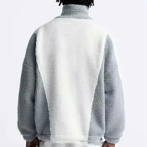 Meilleur matériau Veste polaire Sherpa pour homme Vestes pour homme pour la saison d'hiver Vestes en polaire Sherpa personnalisées de qualité supérieure pour hommes - Product Image 5