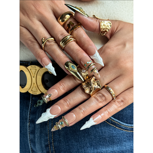 Obsidian Crown Couture Press on Nail, décorations élégantes pour ongles - Product Image 2