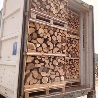 Bois de chauffage fendu de hêtre et de chêne séché au four, 100% séché, bois multi-espèces pour usage industriel et domestique, Allemagne, économe en énergie, emballage personnalisé