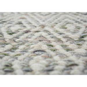 พรมทอแบบเรียบลายเรขาคณิต Abrash ADWV-13047 ทำจากขนสัตว์และใยวิสโคส สีเทาและสีดำ สำหรับห้องนั่งเล่นวัยรุ่น ทางเดิน และใช้ในสำนักงาน - Product Image 3