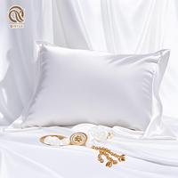 Taie d'oreiller romantique de luxe 100% soie 19 Momme 22mm infusée d'argent, présentée en coffret cadeau avec motif de dessin animé
