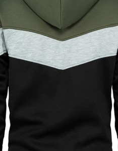 Sudaderas con Capucha para Hombre, Color Sólido, Logotipo Personalizado en la Parte Delantera, Mezcla de Algodón, Transpirables, Ecológicas, Casuales de Invierno, Corte Regular, Tejido de Punto Oye Hoye - Product Image 4
