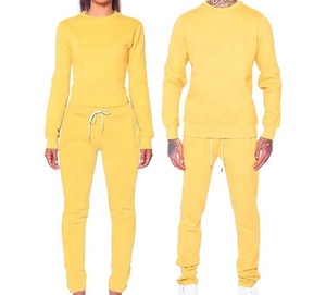 Ensemble survêtement d'hiver personnalisé deux pièces unisexe, service OEM, design survêtement homme, survêtements de haute qualité et confortables - Product Image 6