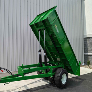 Factory Price Heavy Duty Hydraulic Dump <b>Trailer</b> High Quality Tipper <b>Trailer</b> and <b>Farm</b> Use Available Now - Product Image 3