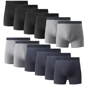 Calzoncillos bóxer personalizados para hombre, ropa interior transpirable y ecológica con bolsa separada para hombre, Calzoncillos Bóxer suaves - Product Image 5