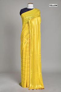 Última llegada elegante Georgette Saree para fiestas bordado de Calidad Trabajo para bodas mejor precio proveedor de Surat - Product Image 4