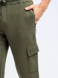 Pantalones Deportivos Casuales de Alta Calidad, Pantalones Deportivos Tipo Cargo, Transpirables, Impermeables, 100% Poliéster, Pantalones Rectos a Rayas Curvados para Hombre - Product Image 3