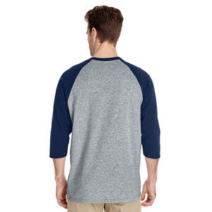 Ropa deportiva transpirable Camiseta de béisbol de manga tres cuartos para adultos - Product Image 2