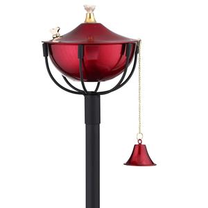 Torche de jardin Tiki en acier inoxydable plaqué cuivre disponible à des prix de gros et bon marché directement de l'usine indienne - Product Image 1