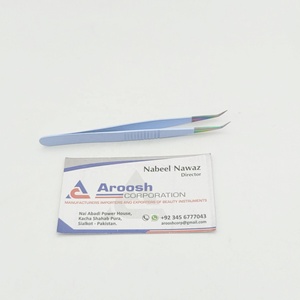 ขนตาปลอมสแตนเลสแบบหลายปลาย45องศาสีฟ้าสำหรับเด็กปรับแต่งโลโก้ได้ตามต้องการ - Product Image 5