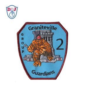สัญลักษณ์บริการฉุกเฉินของแผนกดับเพลิงปักแพทช์แบบกําหนดเองสําหรับเครื่องแบบ - Product Image 2