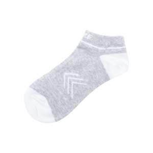 Chaussettes longues de sport pour hommes ERKE, grises, imprimées jacquard, antibactériennes, résistantes à la transpiration, logo personnalisable 11325212072-102 - Product Image 1