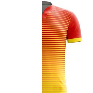 Conjuntos de Camisetas de Fútbol Unisex Personalizadas al por Mayor, 100% Poliéster, Impresión por Sublimación, Ecológicas, Transpirables, de Secado Rápido, Cuello Redondo, Manga Corta - Product Image 4