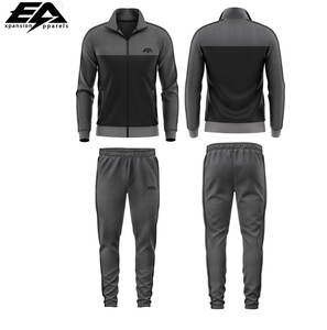 ชุดวอร์มสำหรับ100% ผู้ใหญ่ทำจากโพลีเอสเตอร์โลโก้ออกแบบได้ตามต้องการขนาดพิมพ์ลายลูกค้า OEM - Product Image 1