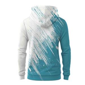 Sudadera con Capucha de Invierno con Estampado por Sublimación 3D, Ecológica, Resistente al Viento, de Forro Polar, 100% Poliéster, Cálida y Suave para Hombre - Product Image 3