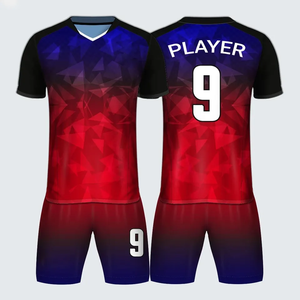 Fournisseur d'usine en gros uniformes de football pour vêtements de sport maillot tissu polyester de haute qualité avec logo de la marque - Product Image 3