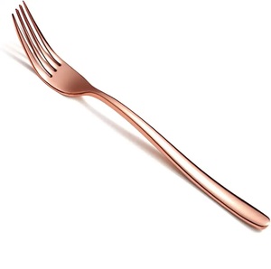 Juego de cubiertos de utensilios de cocina de acero inoxidable con diseño de acabado, herramientas de cubiertos de cobre con diseño completamente de Metal, juego de cubiertos brillantes - Product Image 2