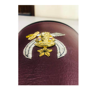 Maçonnique regalia Shriner Fez Case Maroon-Hse - Product Image 5